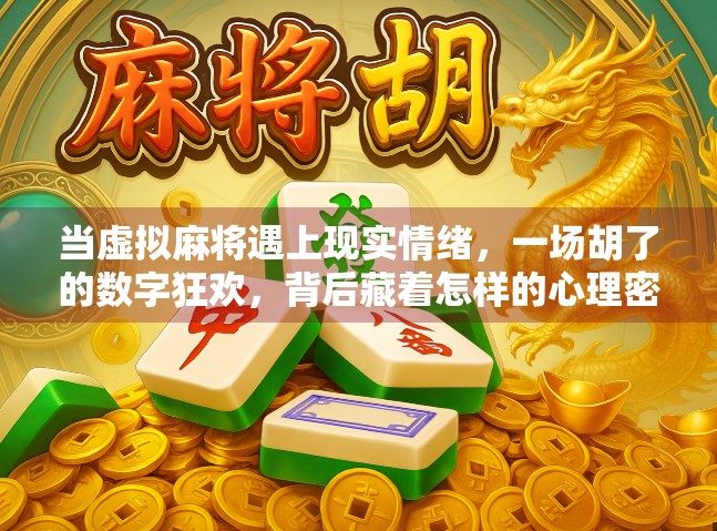 当虚拟麻将遇上现实情绪，一场胡了的数字狂欢，背后藏着怎样的心理密码？