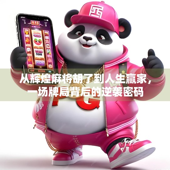 从辉煌麻将胡了到人生赢家，一场牌局背后的逆袭密码