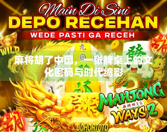 麻将胡了中国，一张牌桌上的文化密码与时代缩影