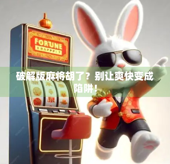破解版麻将胡了?别让爽快变成陷阱!