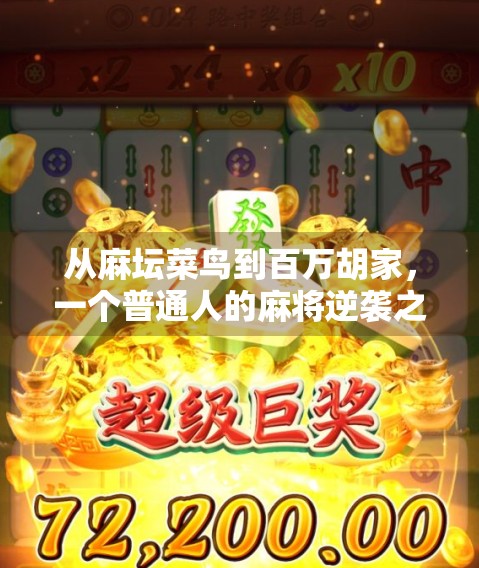 从麻坛菜鸟到百万胡家，一个普通人的麻将逆袭之路