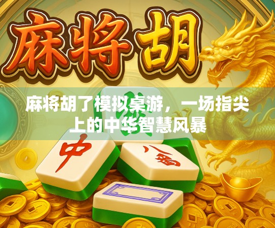 麻将胡了模拟桌游，一场指尖上的中华智慧风暴