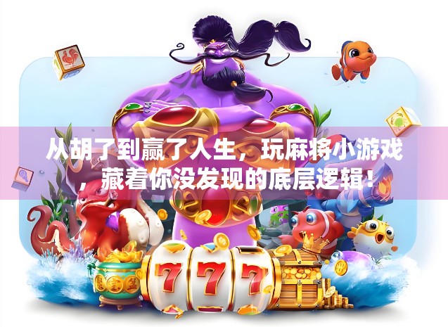 从胡了到赢了人生，玩麻将小游戏，藏着你没发现的底层逻辑！