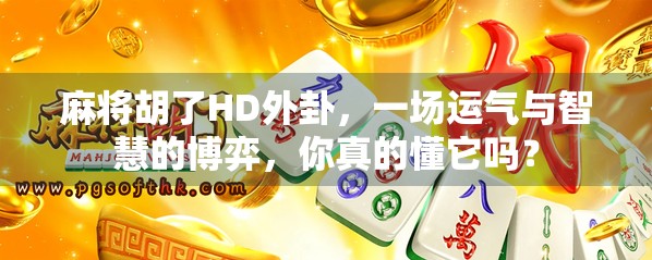 麻将胡了HD外卦，一场运气与智慧的博弈，你真的懂它吗？