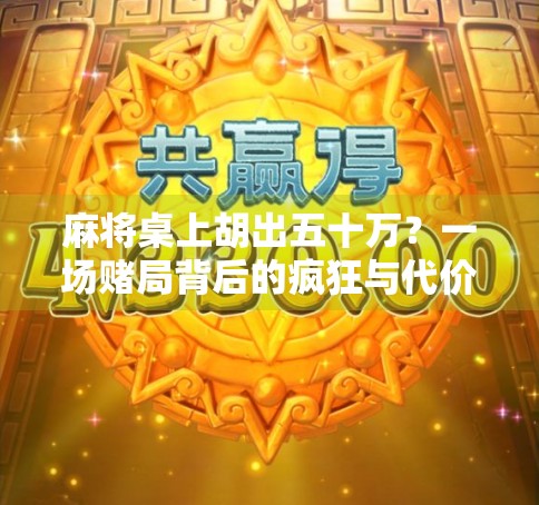 麻将桌上胡出五十万?一场赌局背后的疯狂与代价! 麻将桌上胡出五十万?一场赌局背后的疯狂与代价!