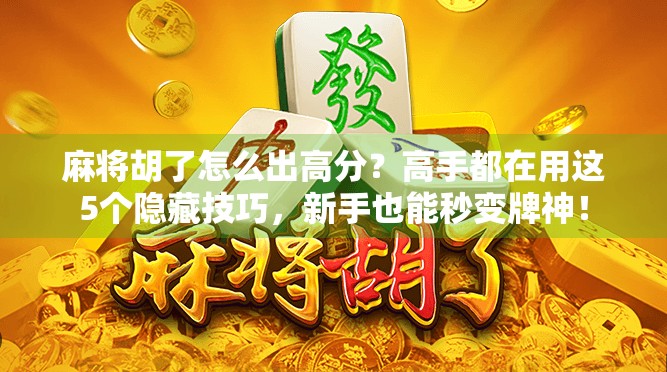 麻将胡了怎么出高分？高手都在用这5个隐藏技巧，新手也能秒变牌神！
