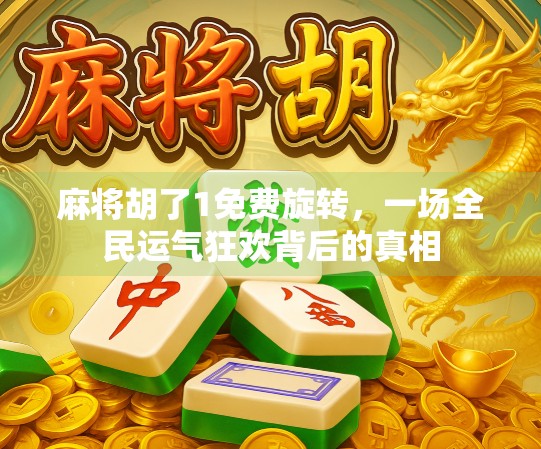 麻将胡了1免费旋转，一场全民运气狂欢背后的真相