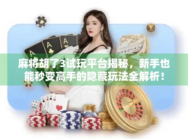 麻将胡了3试玩平台揭秘，新手也能秒变高手的隐藏玩法全解析！