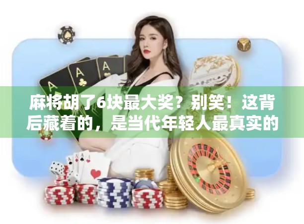 麻将胡了6块最大奖？别笑！这背后藏着的，是当代年轻人最真实的微幸福