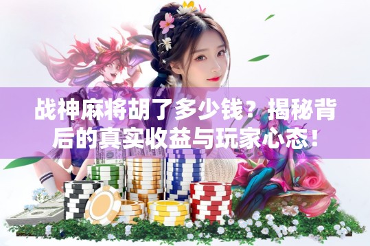 战神麻将胡了多少钱?揭秘背后的真实收益与玩家心态!
