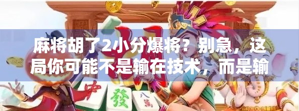 麻将胡了2小分爆将？别急，这局你可能不是输在技术，而是输在心态！