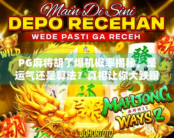 PG麻将胡了爆机概率揭秘，是运气还是算法？真相让你大跌眼镜！