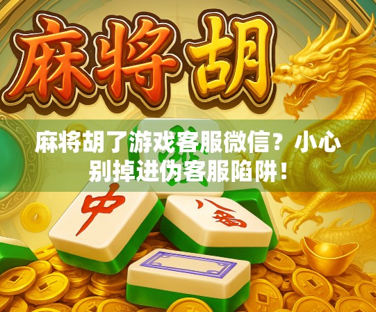 麻将胡了游戏客服微信？小心别掉进伪客服陷阱！