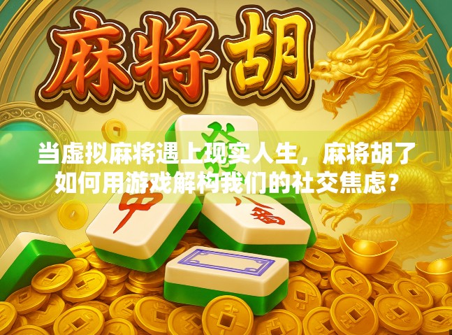 当虚拟麻将遇上现实人生，麻将胡了如何用游戏解构我们的社交焦虑？