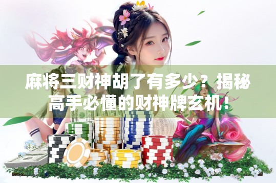 麻将三财神胡了有多少?揭秘高手必懂的财神牌玄机! 麻将三财神胡了有多少?揭秘高手必懂的财神牌玄机!
