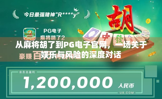 从麻将胡了到PG电子官网，一场关于娱乐与风险的深度对话