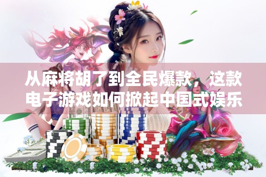 从麻将胡了到全民爆款，这款电子游戏如何掀起中国式娱乐新风暴？