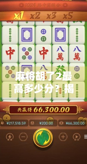 麻将胡了2最高多少分？揭秘游戏分数上限与玩家进阶秘诀！