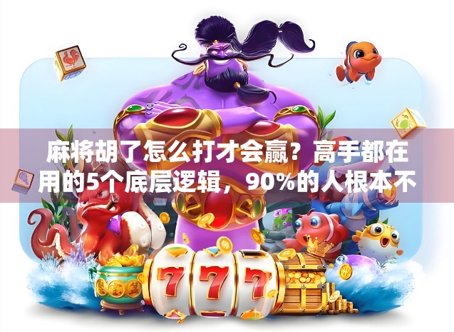 麻将胡了怎么打才会赢?高手都在用的5个底层逻辑,90%的人根本不懂!