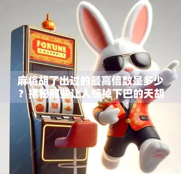 麻将胡了出过的最高倍数是多少?揭秘那些让人惊掉下巴的天胡奇迹! 麻将胡了出过的最高倍数是多少?揭秘那些让人惊掉下巴的天胡奇迹!