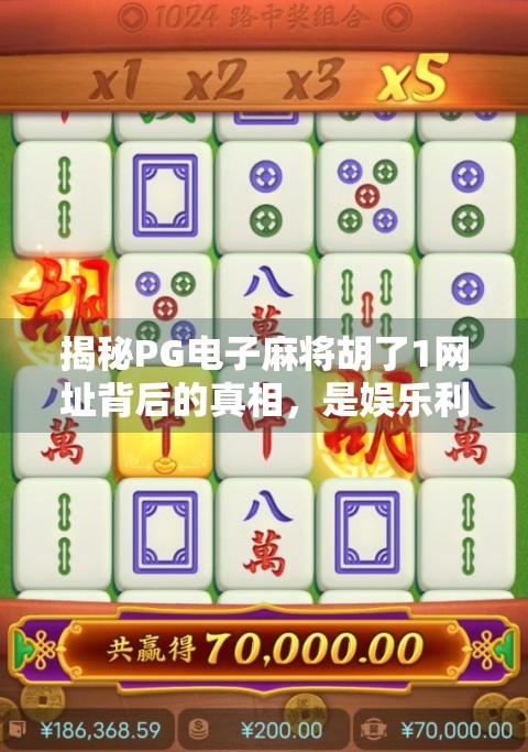 揭秘PG电子麻将胡了1网址背后的真相，是娱乐利器还是陷阱入口？