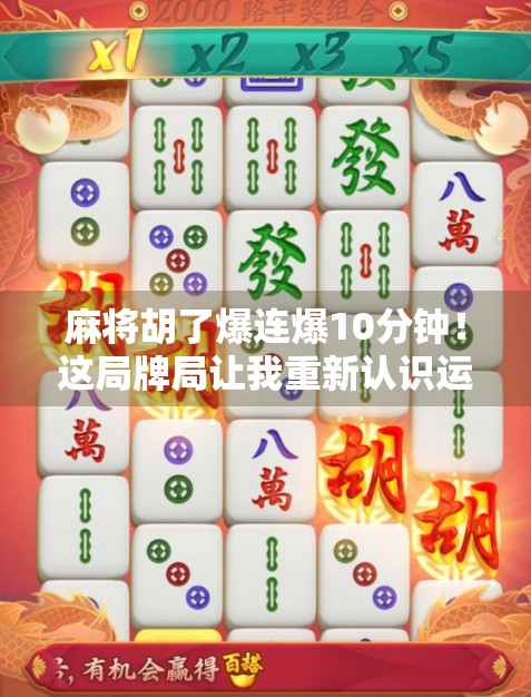 麻将胡了爆连爆10分钟!这局牌局让我重新认识运气二字 麻将胡了爆连爆10分钟!这局牌局让我重新认识运气二字