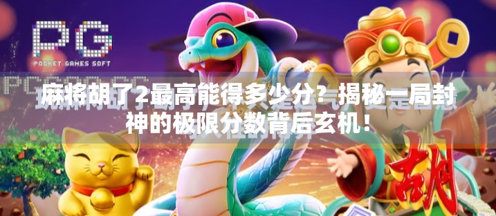 麻将胡了2最高能得多少分？揭秘一局封神的极限分数背后玄机！