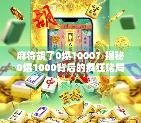 麻将胡了0爆1000？揭秘0爆1000背后的疯狂赌局与真实风险！